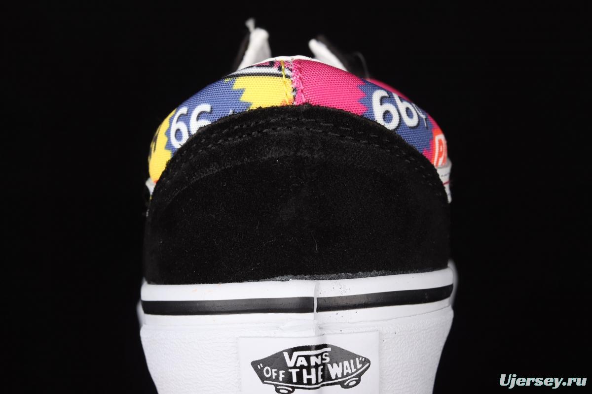 Vans Old Skool 2021 summer new color alphabet printing leisure sports board shoes VN0A38G2VFK