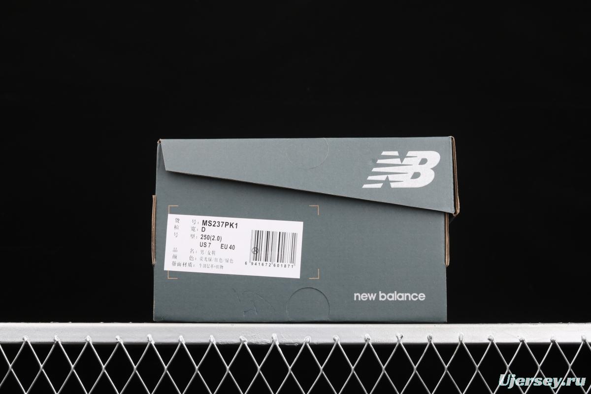 New Balance MS237 series retro leisure sports jogging shoes MS237PK1