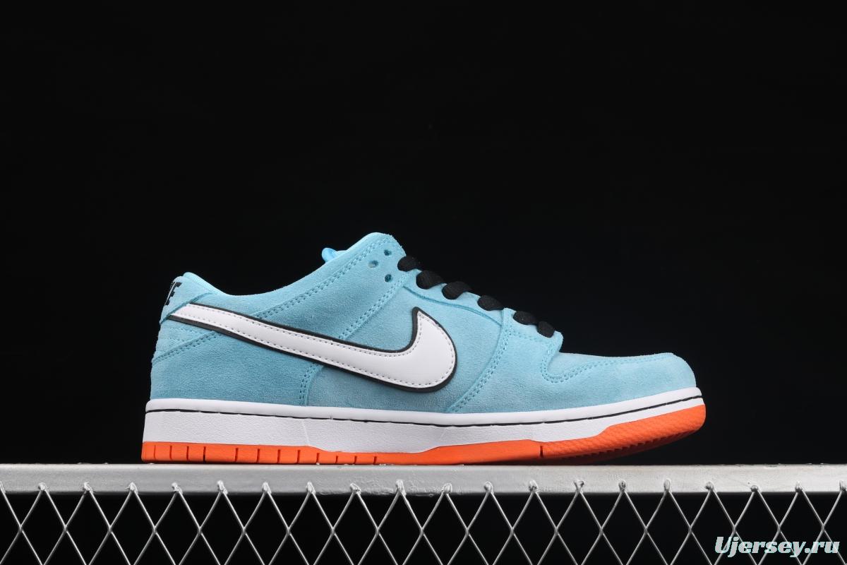 WE CLUB 58 x NIKE SB DUNK Low Pro Club 58 Gulf Slam Dunk Series low side leisure sports skateboard shoes BQ6817-401