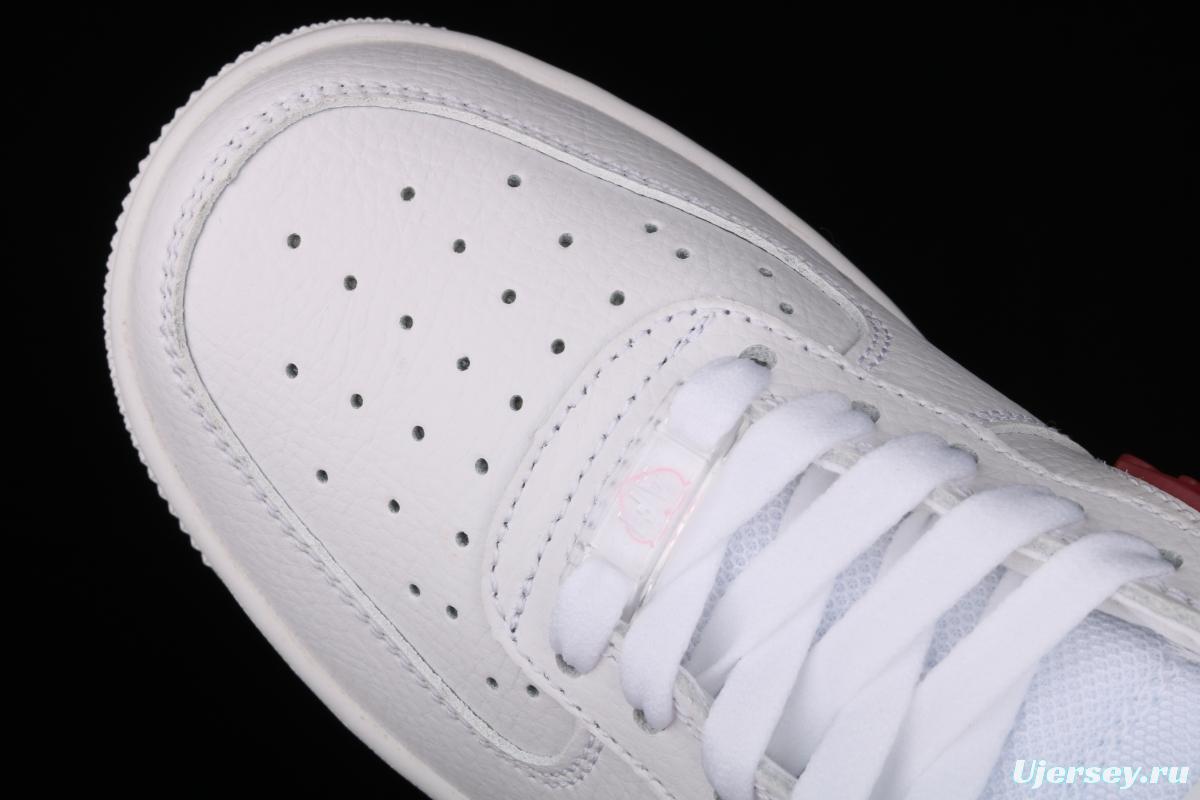 NIKE Air Force 1x 07 Low Valentine's Day jelly hook low side leisure sports board shoes CV8482-100