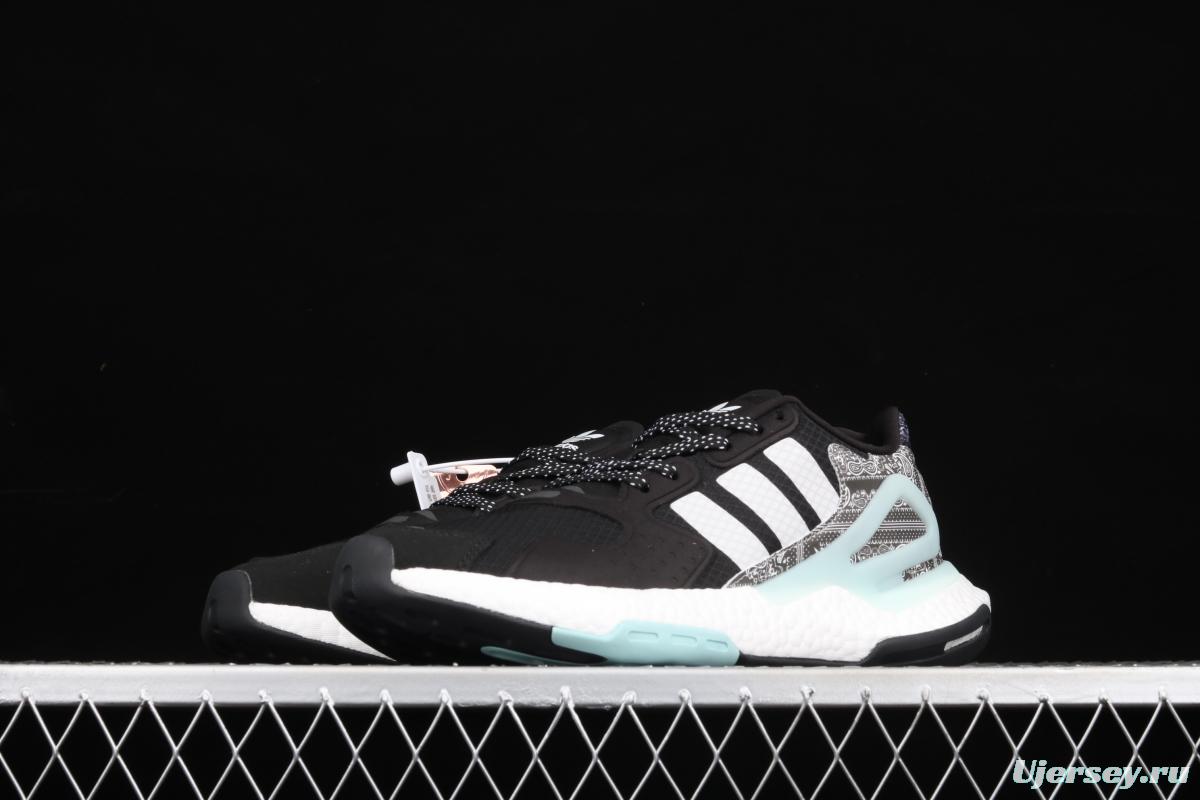 Adidas Day Jogger 2020 Boost FV4538 new Nightwalker second-generation 3M reflective popcorn vintage running shoes