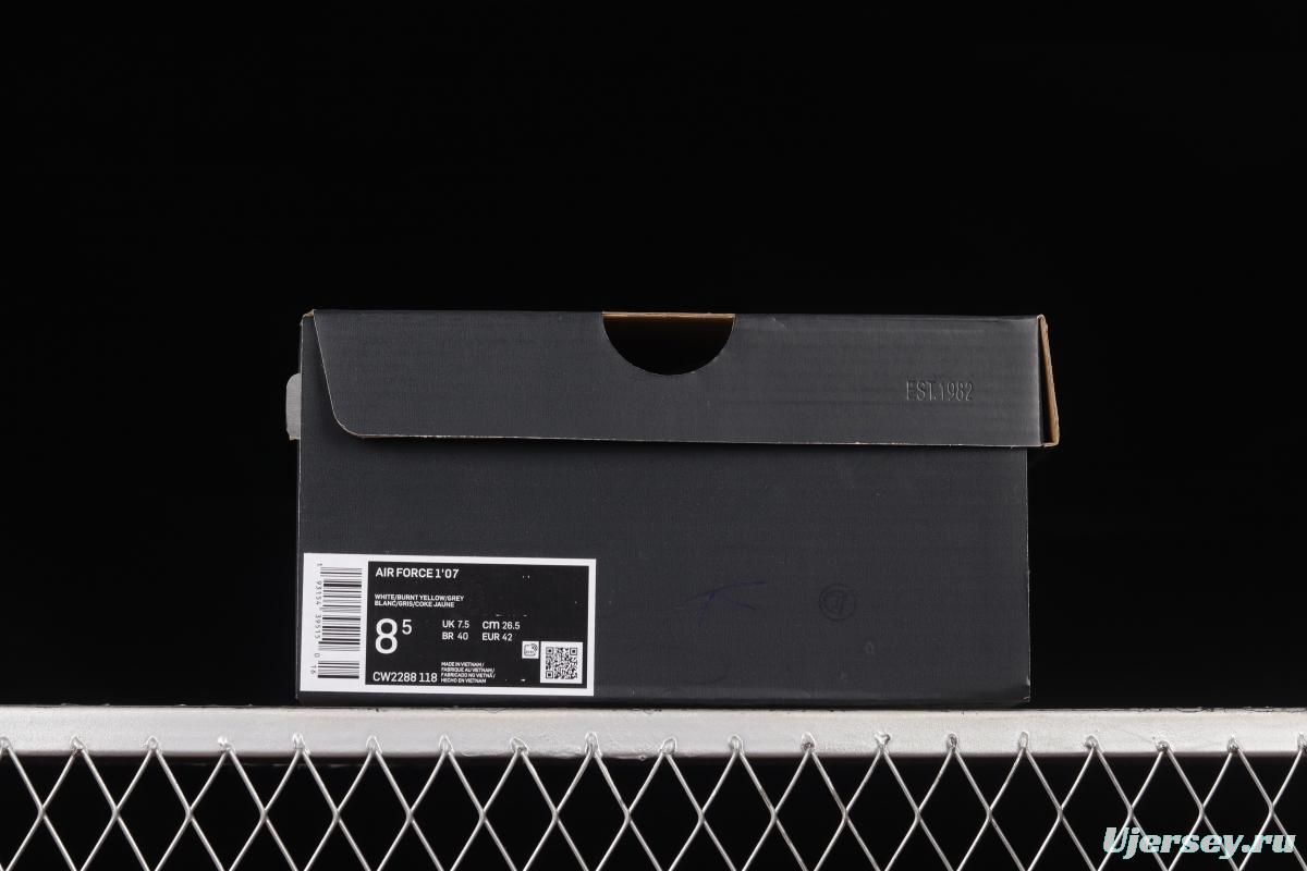 NIKE Air Force 1'07 Low Low Top Casual Sneakers CW2288-118