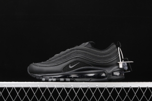 NIKE Air Max 973M reflective all-black bullet air cushion running shoes 921733-001