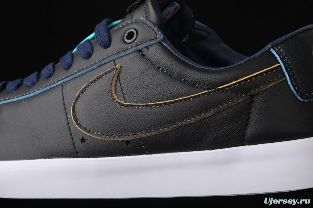 NIKE SB Zoom Blazer Low GT NBA co-branded trailblazer scraper skateboard shoes BQ6389-001