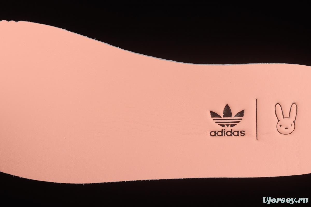 Adidas BAdidas Bunny Forum 84 Low GW0265 pink rabbit Velcro popular single classic vintage basketball shoes