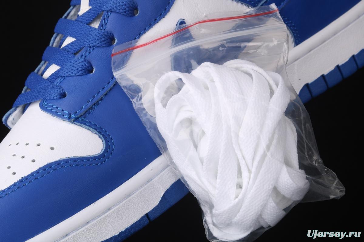 NIKE SB DUNK Low Pro Kentucky White Blue University of Kentucky Board shoes CU1726-100