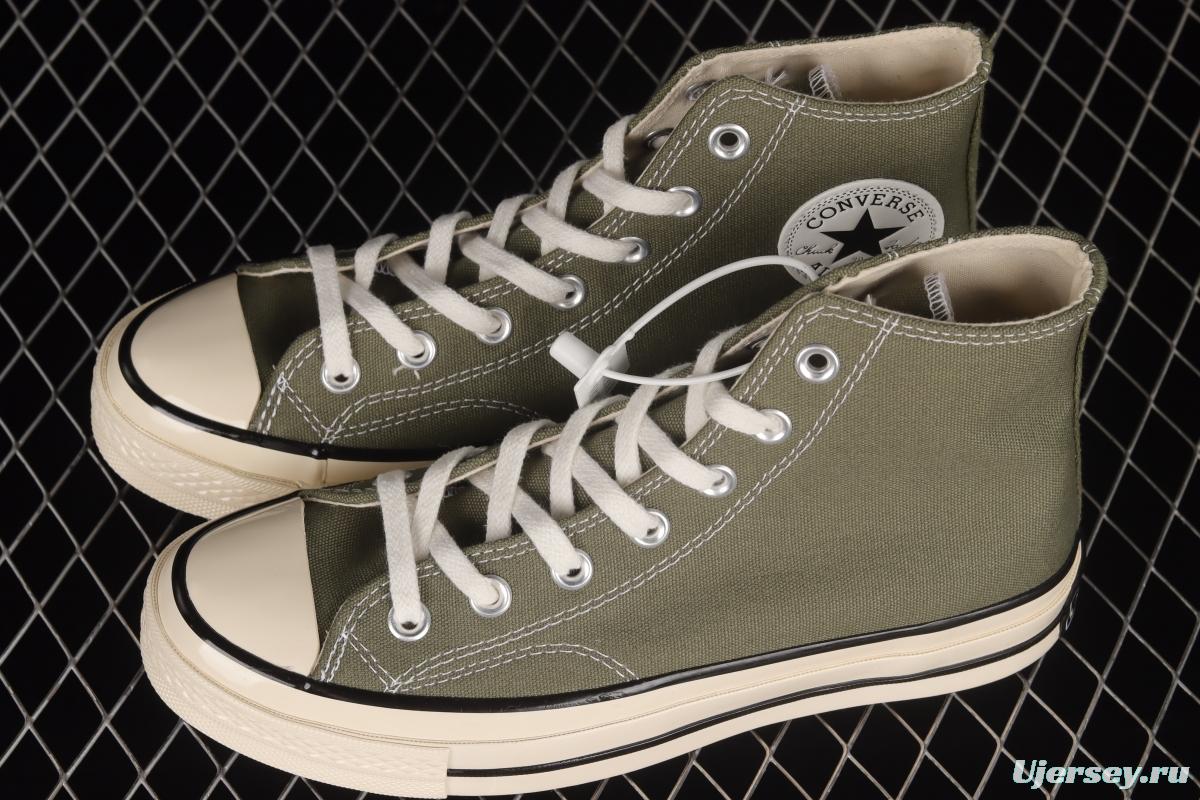 Converse 1970s Evergreen high-top vulcanized casual shoes 162052C