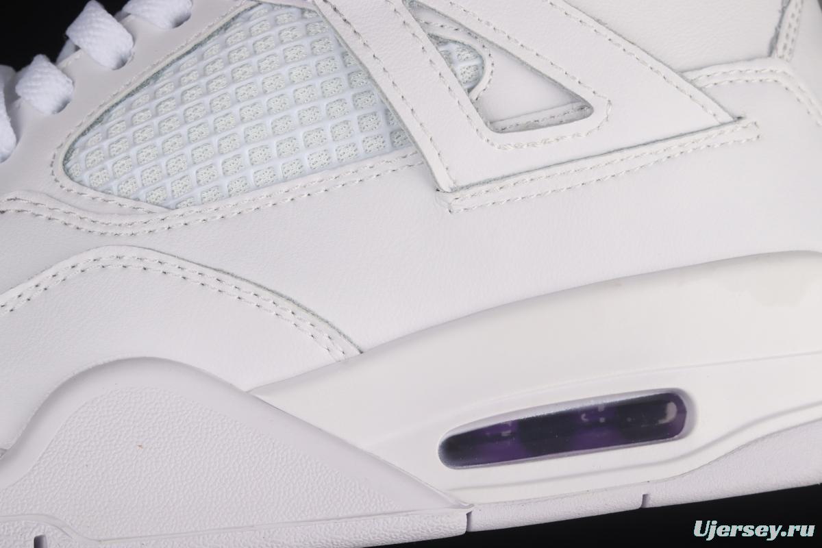 Air Jordan 4 Court Purple White and Purple head layer True Standard CT8527-115