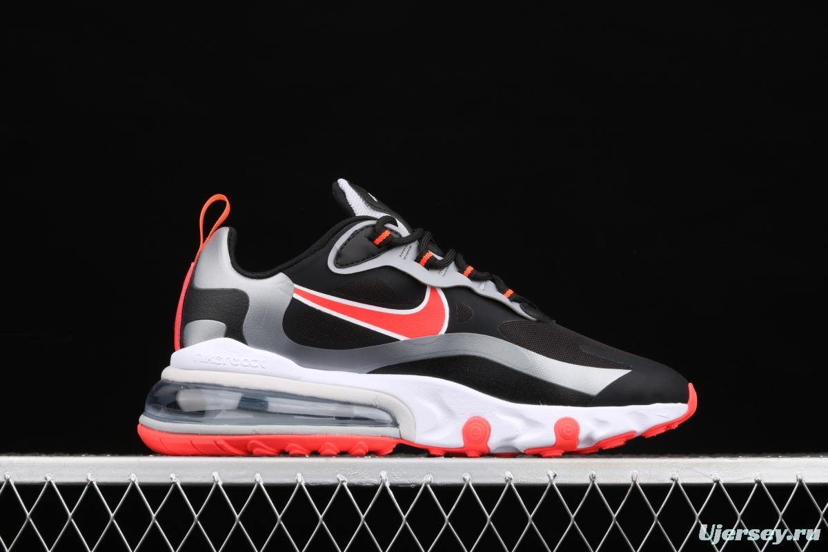 NIKE Air Max 270React new high-frequency mesh hollowing out function half-palm air cushion running shoes CT1646-001