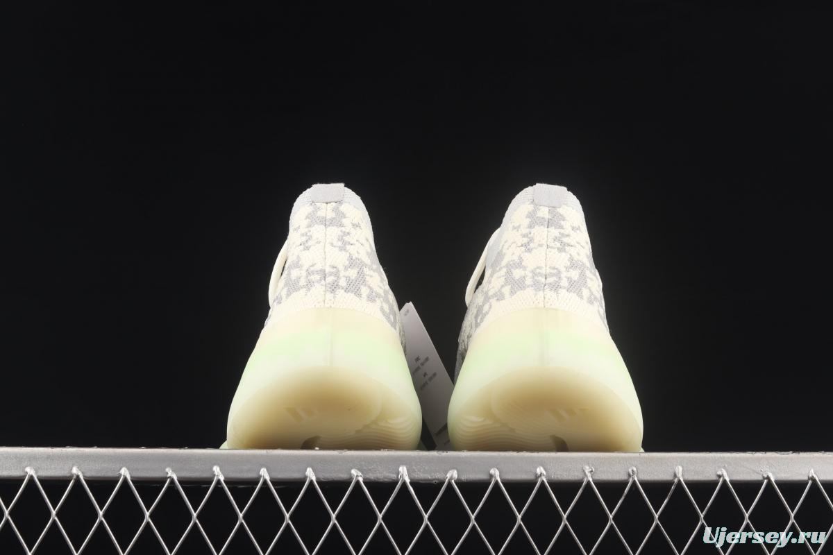 Adidas Yeezy Boost 380V3 FV3260 Kanye jointly limited coconut 380luminous third-generation running shoes