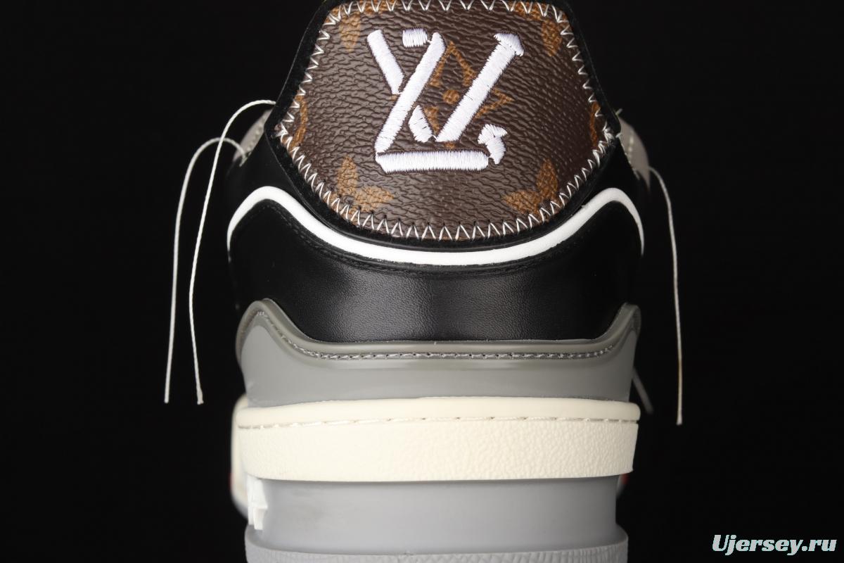 Authentic LV 2021ss early spring fashion catwalk sneakers 51Bcolore MS1220