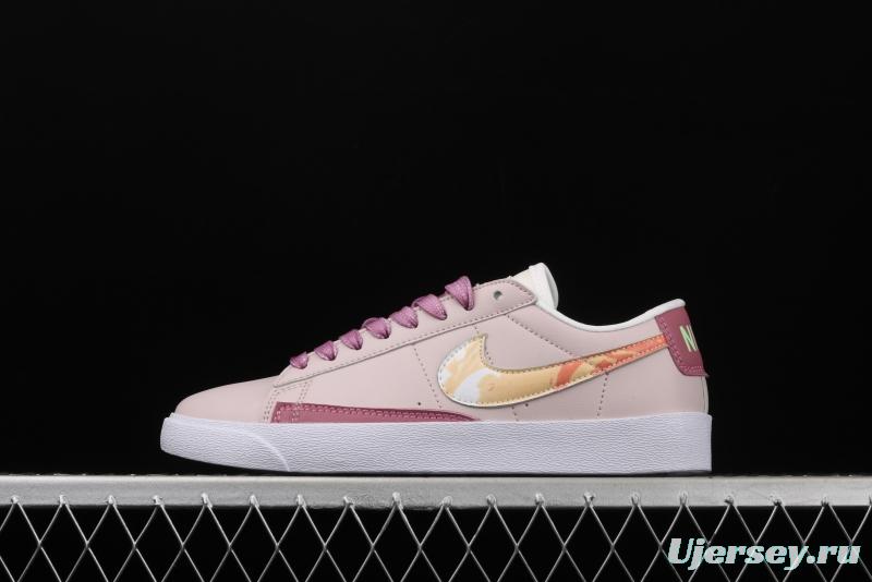 NIKE Blazer Low Prm Trail Blazers low-top skateboard shoes CZ8688-666