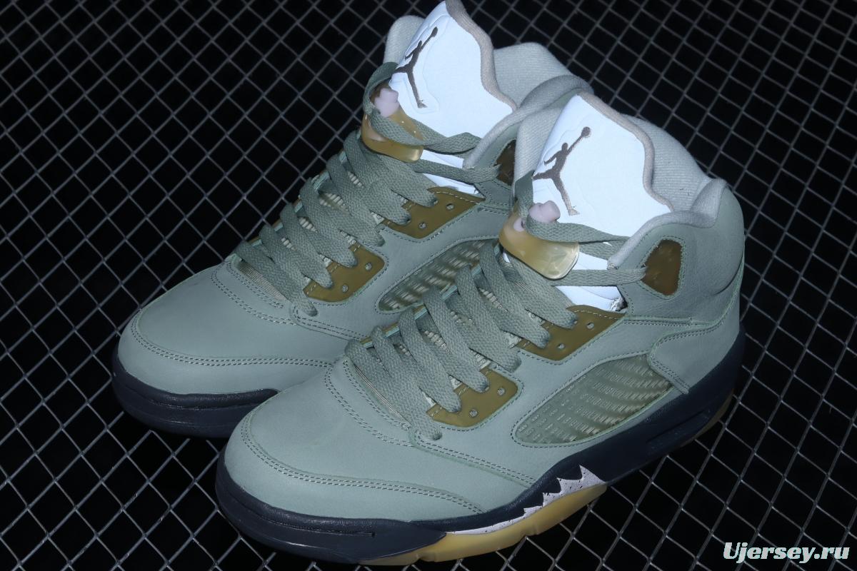 Air Jordan 5 JAdidase Horizon Matcha Green DC7501-300