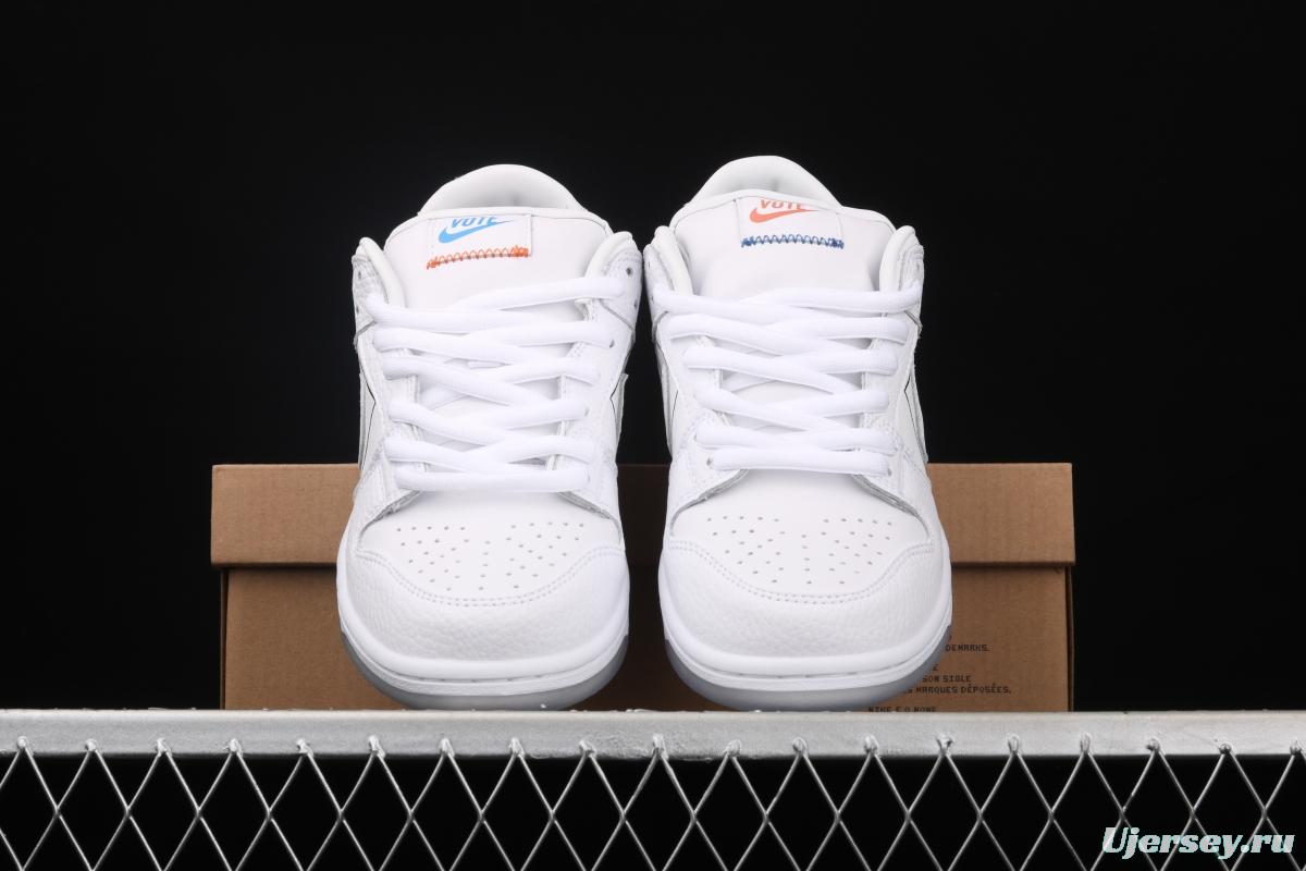 NIKE DUNK SB Low White Pigeon White Pigeon SB low upper board shoes 883232-010