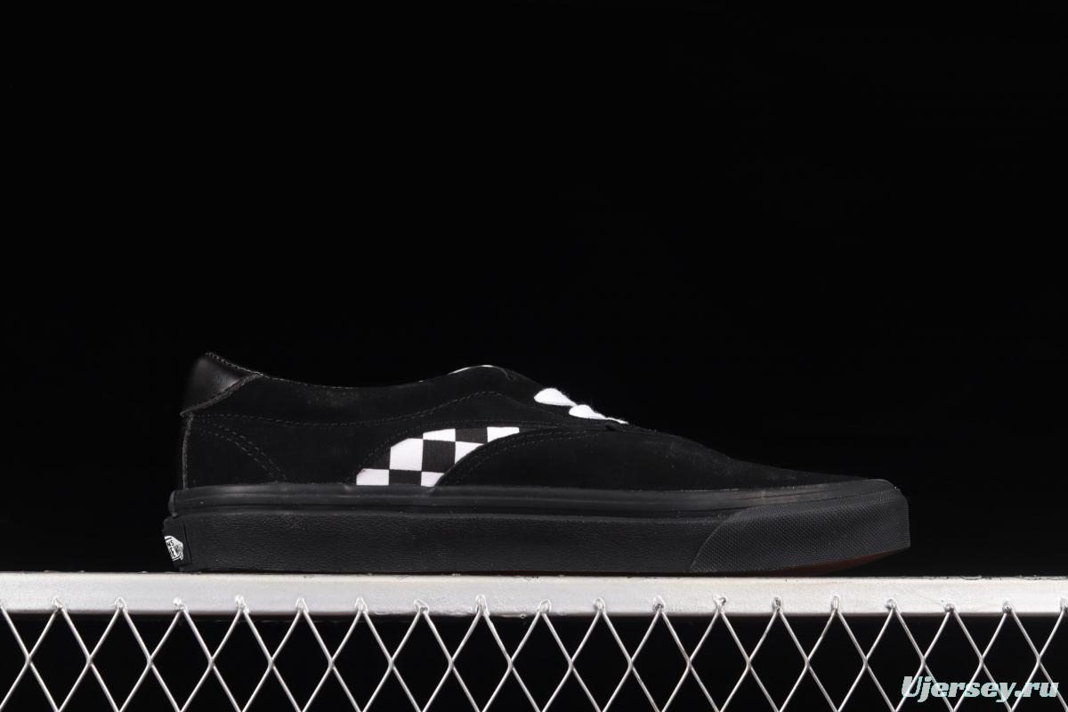 Vans Acer Ni Sp suede spliced checkerboard low upper shoes VN0A4UWY3XM