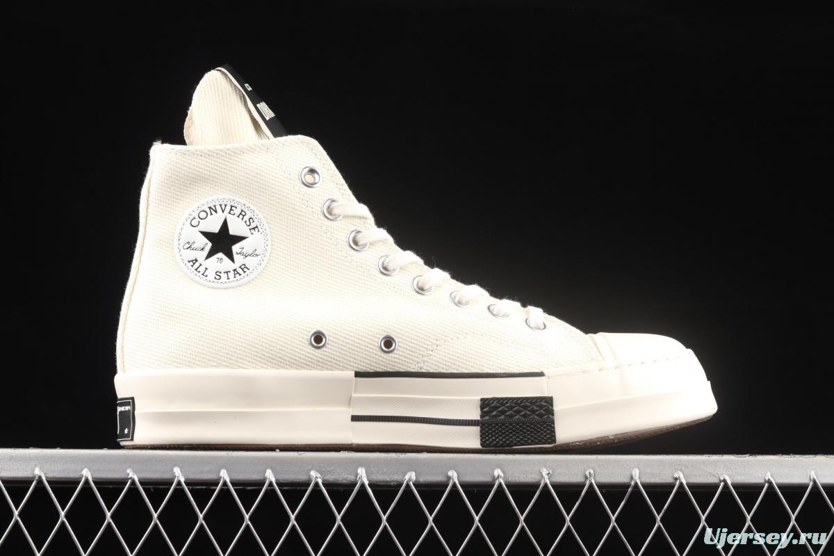 Converse x DRKSHDW international famous designer RickOwens launched a joint series of high-top casual board shoes A00132C.