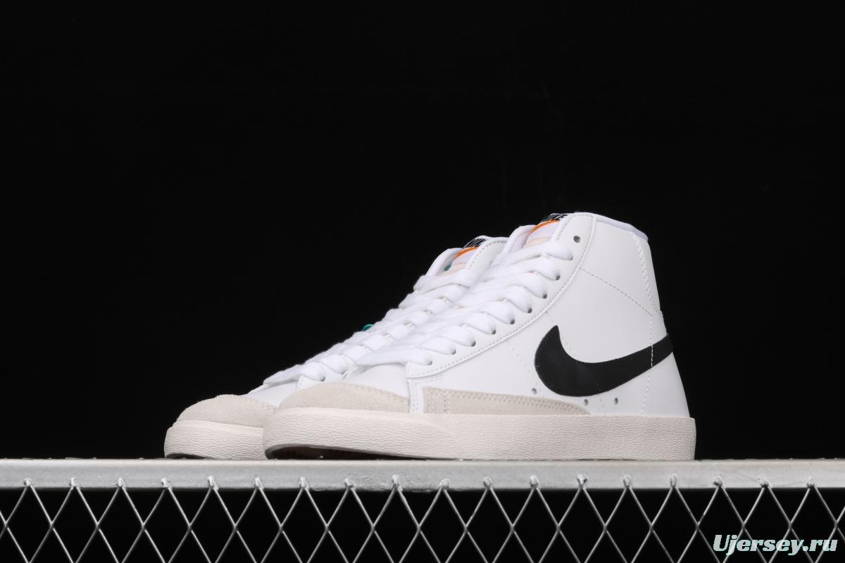 NIKE Blazer Mid '1977 Vintage WE Trail Blazers Classic High Band Leisure Sports Board shoes BQ6806-100