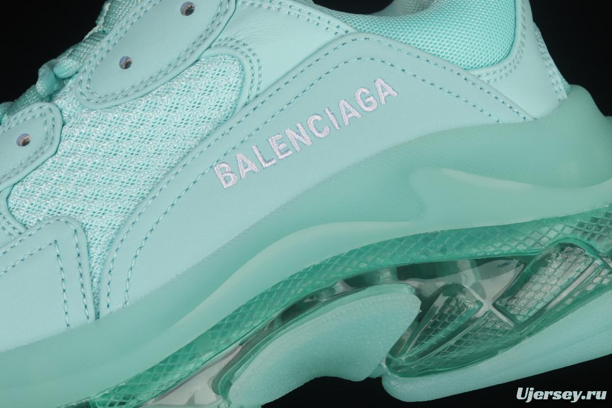 Balenciaga Triple S 3.0 full-combination nitrogen crystal outsole W2GA14500 for retro casual running shoes