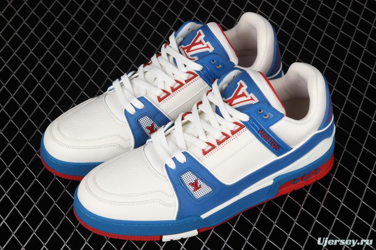 Authentic LV 2021ss early spring fashion catwalk sneakers 51Bcolore