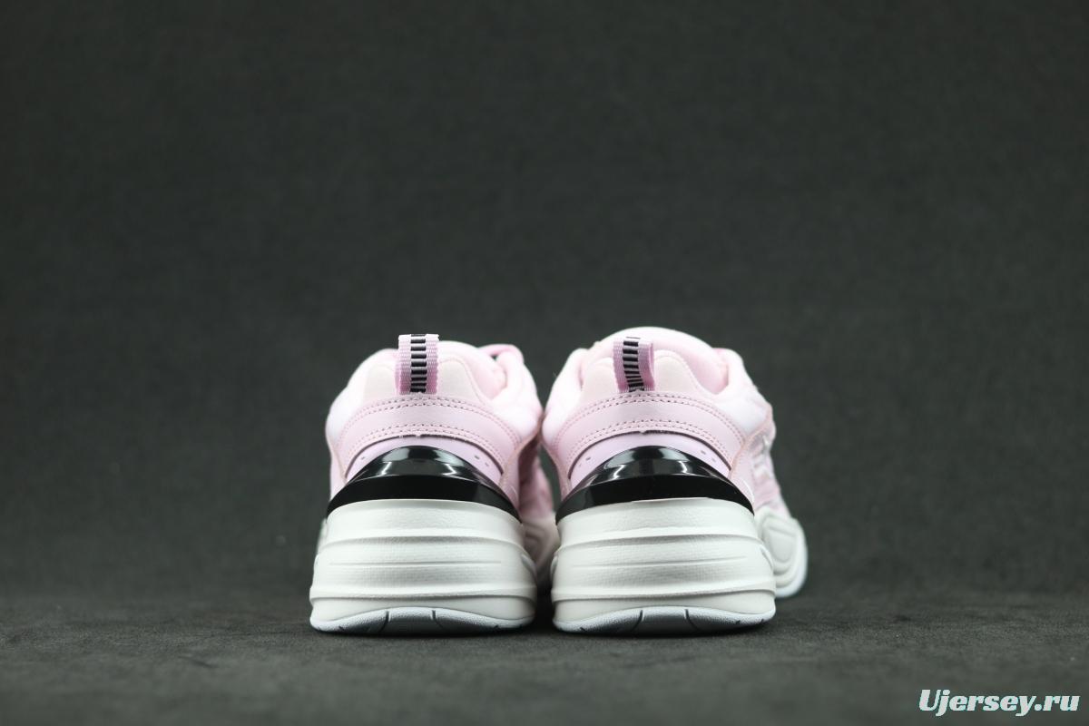 NIKE M2K Tekno pink and white color retro sports daddy shoes AO3108-600