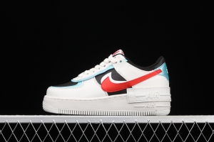 NIKE Air Force 1 ShAdidasow Rtl light weight heightened low-top board shoes DA4291-100