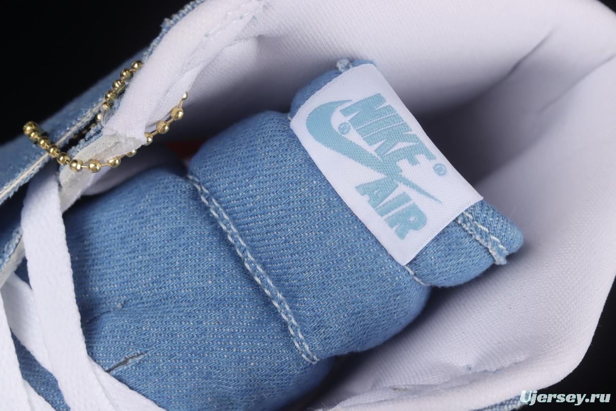 Air Jordan 1 High OG Denim Denim Washed Denim DM9036-104