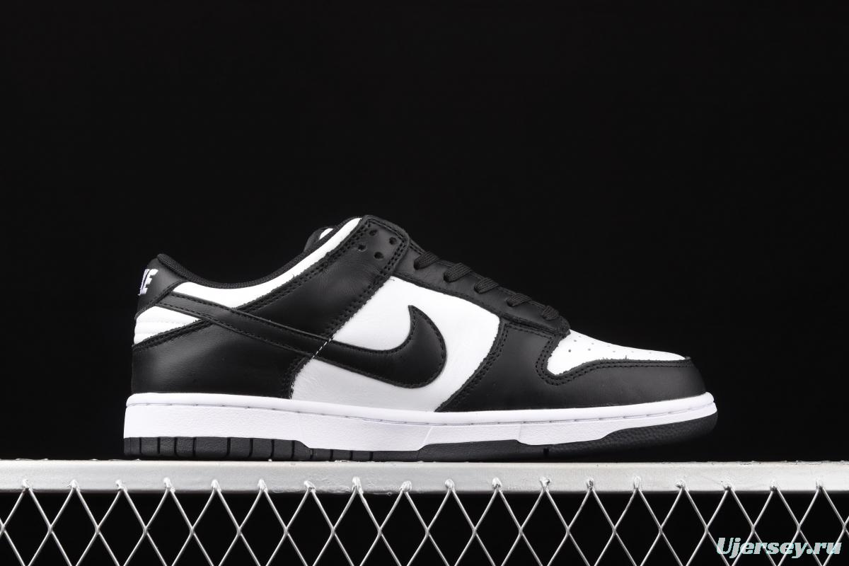 NIKE SB DUNK Low black and white panda head casual board shoes DD1391-100