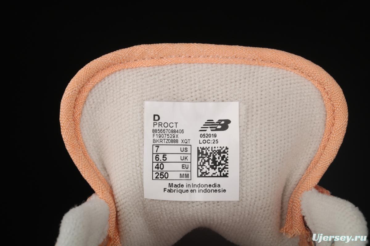 New Balance Proctsen New Bailun retro smile canvas leisure classic campus board shoes PROCT orange