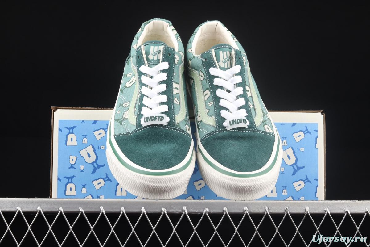 Undefeated x Vans OG Old Skool Lx high-end feeder low-top casual board shoes VN0A4P3X7AF