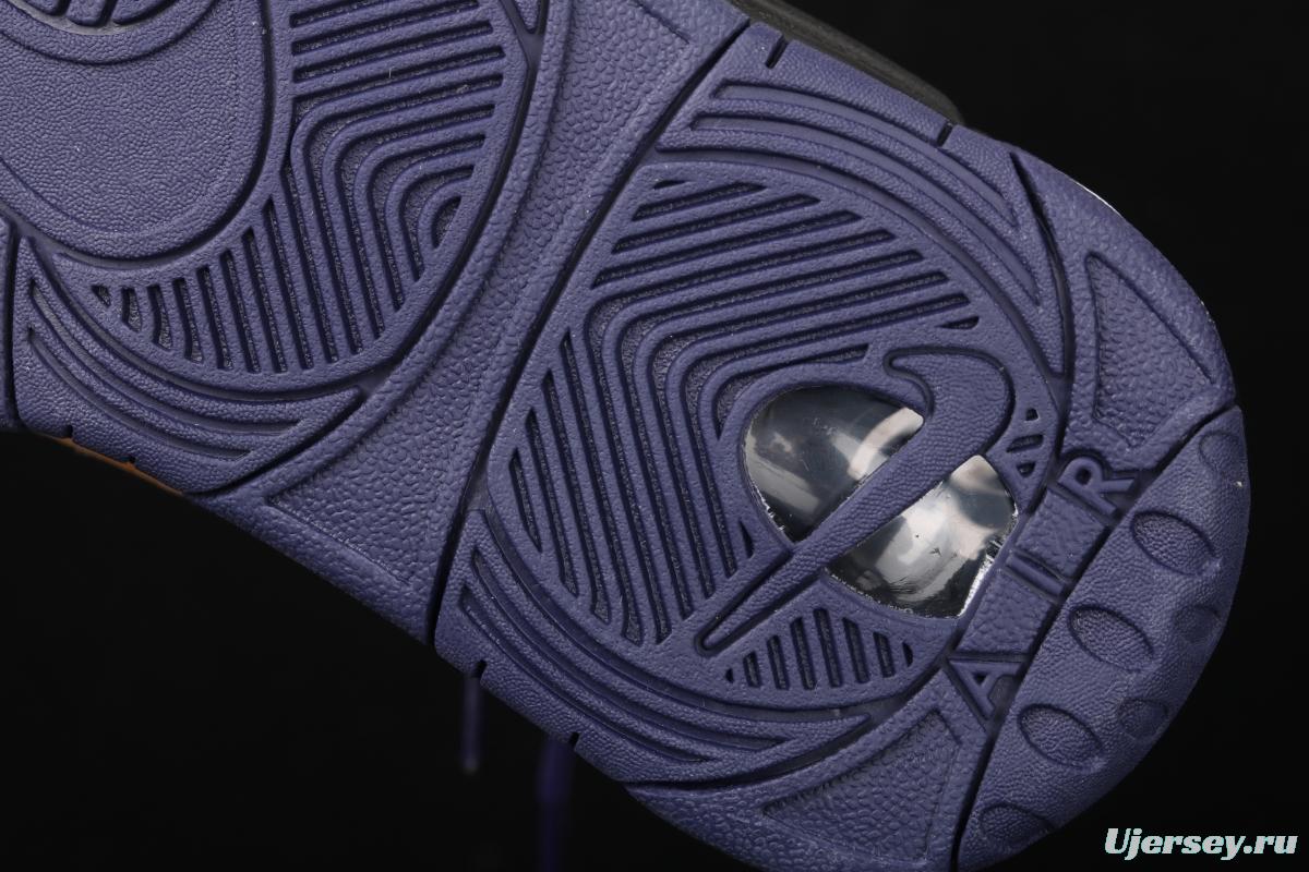NIKE Wmns Air More Uptempo Dusk To Dawn Starry Sky Purple Cloud Pippen Classic High Street Basketball shoes Series 553546-018