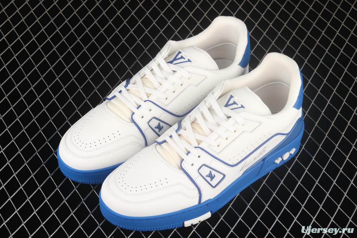 Authentic LV 2022s LV Trainer Sneaker 2022ss early spring fashion catwalk sneakers