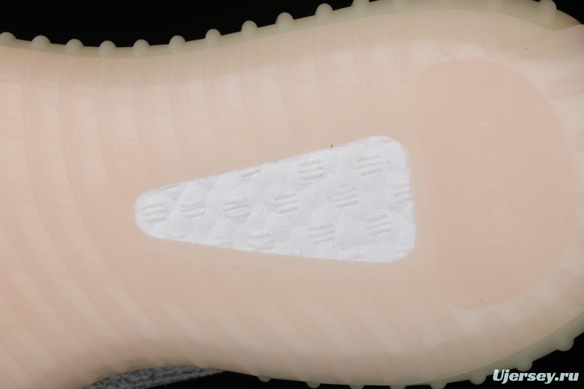 Adidas Yeezy 350 Boost V2 FV3254 Darth Coconut 350 second generation beard white hollowed-out star color