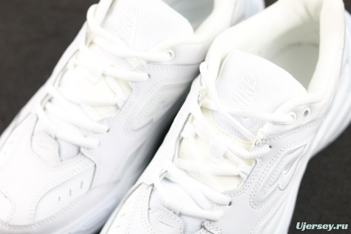 NIKE M2K Tekno all-white color retro sports daddy shoes AV4789-101
