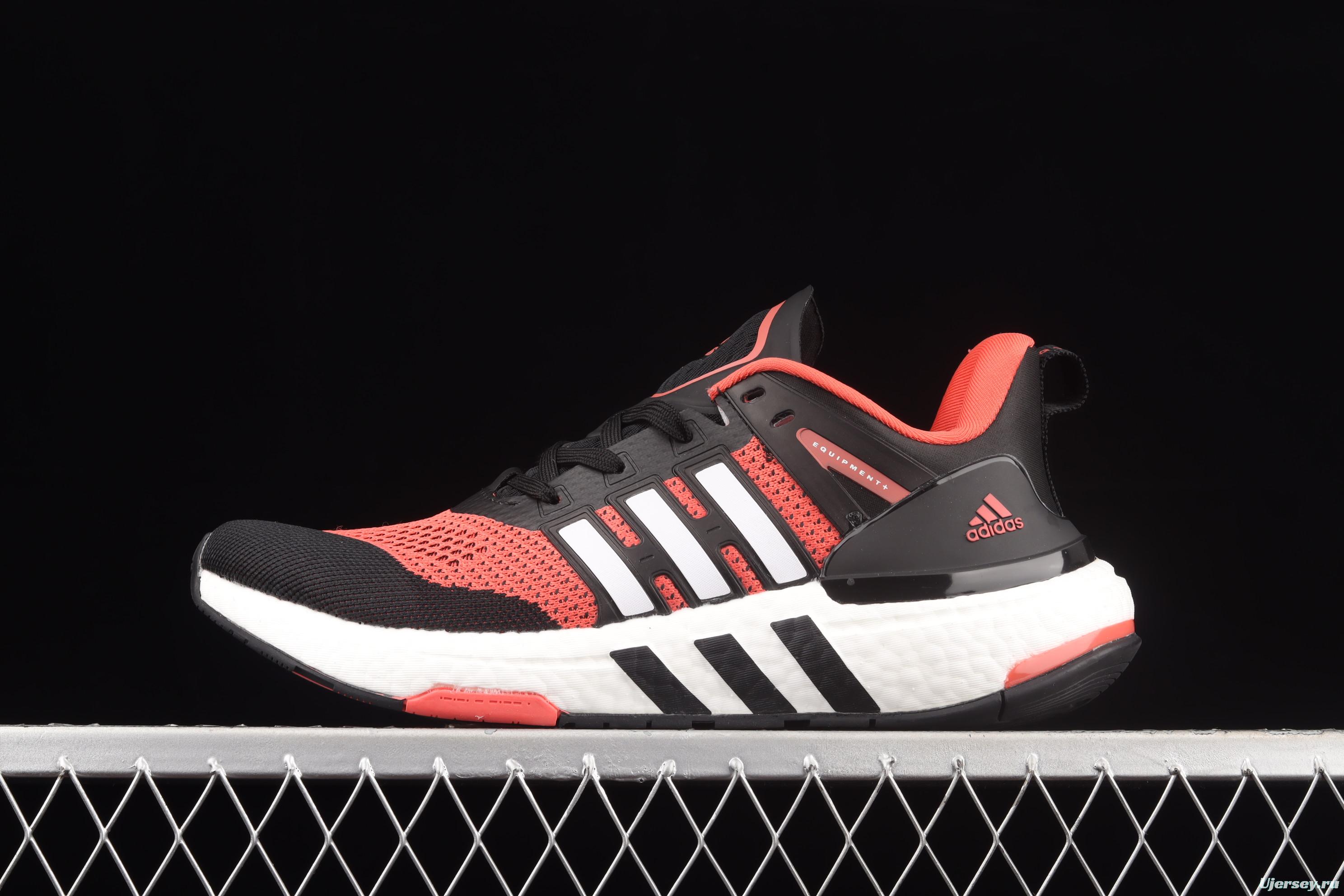Adidas EQUIPMENT+ H02757 2021 new cushioning breathable popcorn casual running shoes