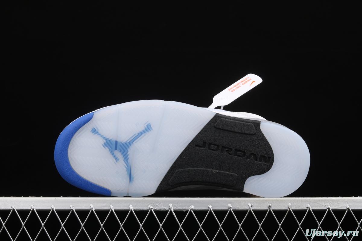 Air Jordan 5 Stealth 2.0 White and Blue DD0587-140