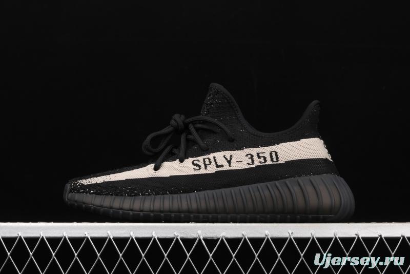 Adidas Yeezy 350V2 Real Boost Basf BY1604 Darth Coconut 350 second generation classic black and white color matching BASF Boost original