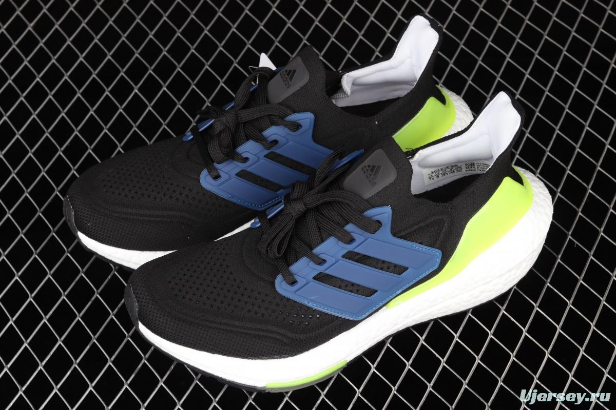 Adidas Ultra Boost 21 Consortium FY0568 Das new thick-soled popcorn running shoes