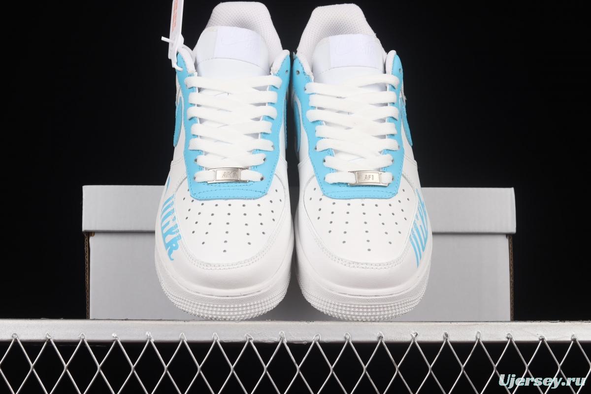 NIKE Air Force 1'07 Low Cow Pattern Low Top Casual Sneakers DD8959-100
