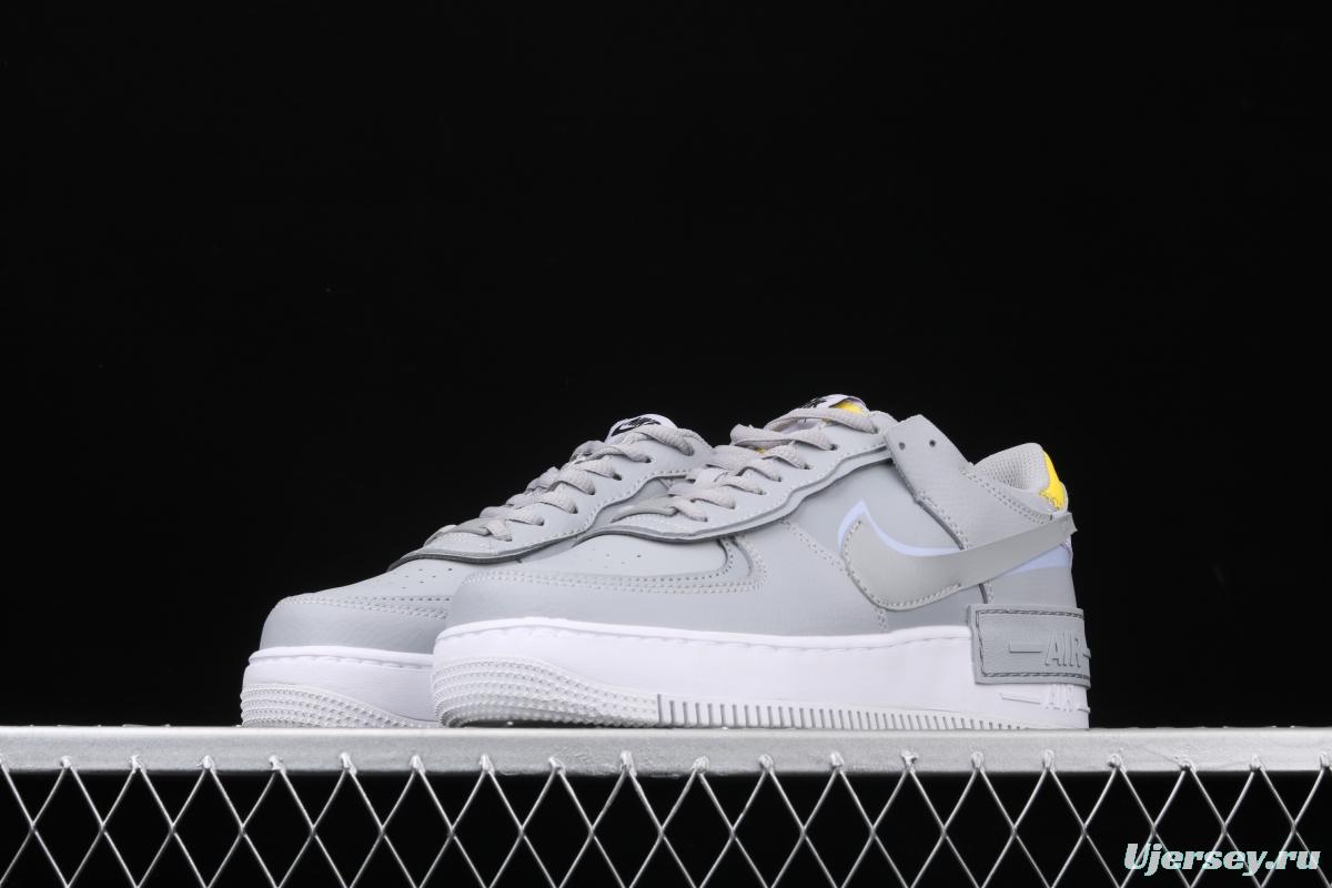 NIKE Air Force 1 ShAdidasow light weight heightened low-top board shoes CI0919-002