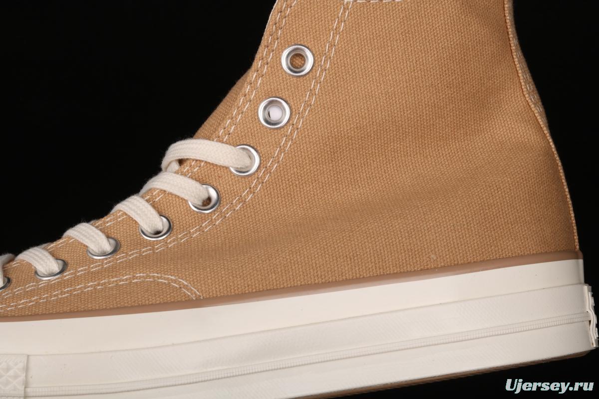 Converse x Carhartt tooling joint name high-top casual board shoes 169220C