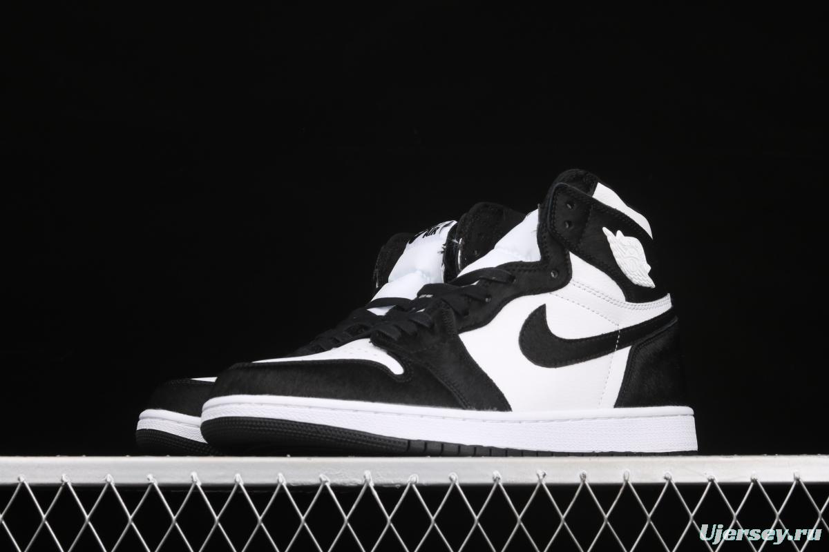 Air Jordan 1 Retro High OG AJ panda color match CD0461-007