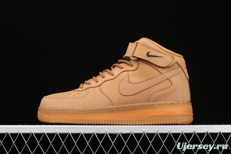 NIKE Air Force 1 Mid'07 Prm QS helps wheat color 715889-200