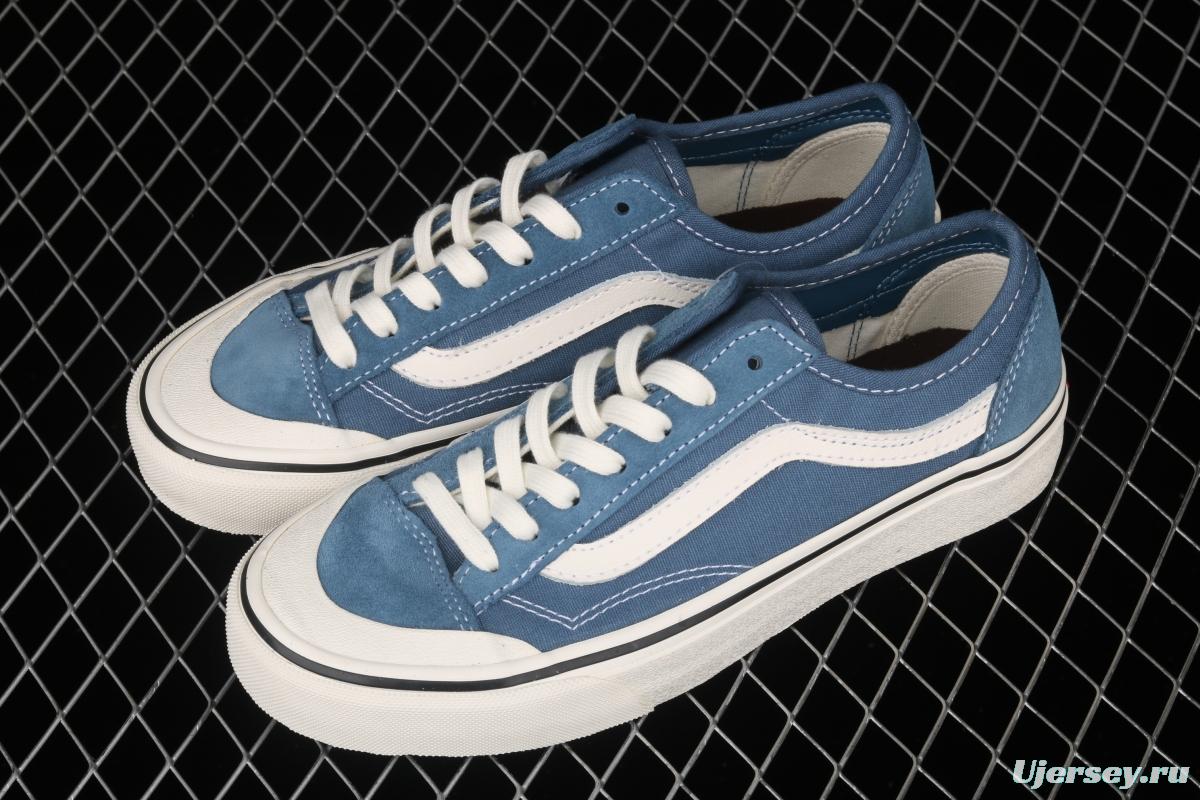 Vans Style 36 SF jeans blue PEACEMINUSONE short head limited edition skateboard shoes VN0A3MVL42R