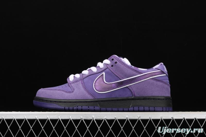 NIKE SB DUNK Low x Concepts co-signed purple lobster low-top shoes BV1310-555
