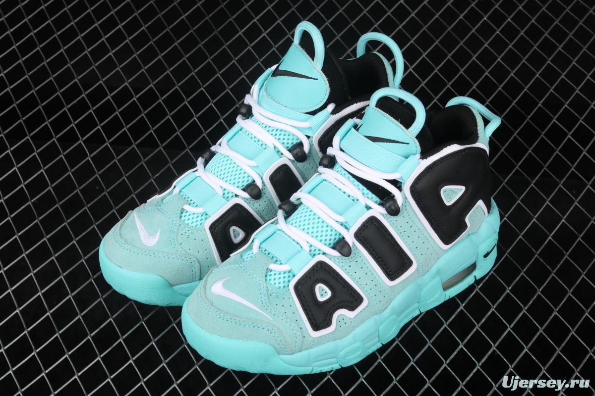 NIKE Air More Uptempo 96 QS Pippen Primary Series Classic High Street Leisure Sports Culture Basketball shoes 415082-403