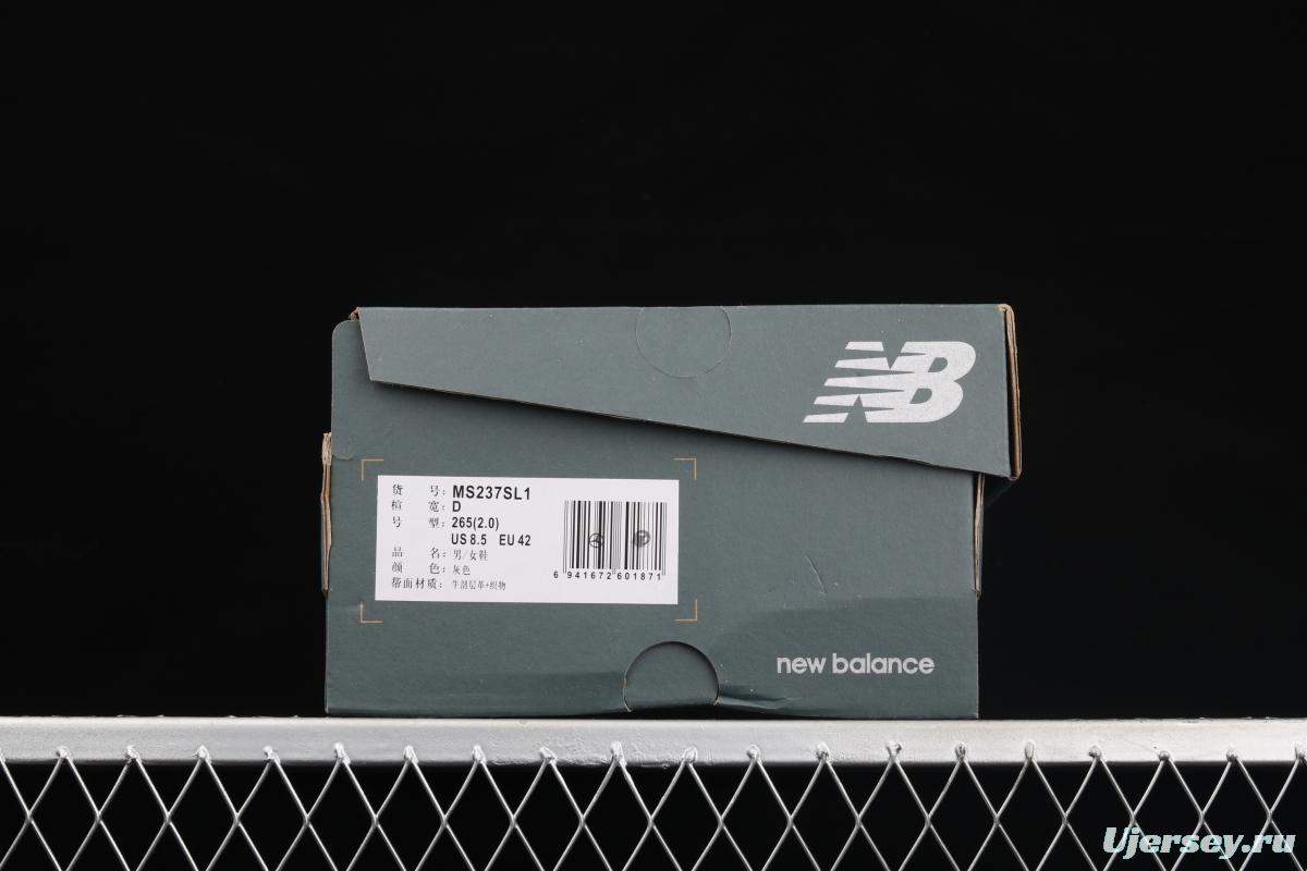 New Balance MS237 series retro leisure sports jogging shoes MS237SL1