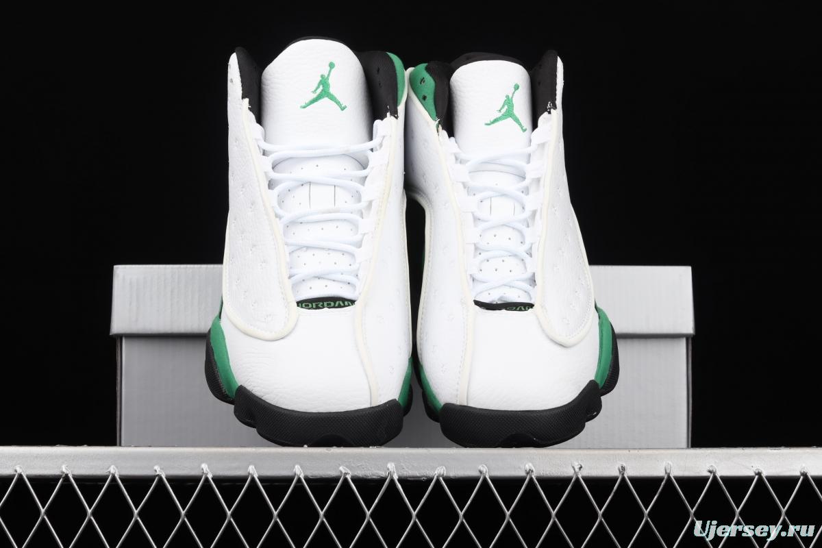 Air Jordan 13 Retro 3 White and green 414571-113