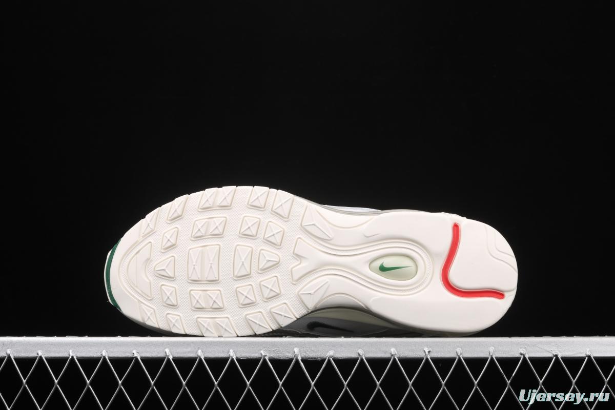 NIKE Air Max 97 Undefeated Co-signed White and Green bullet 986-100