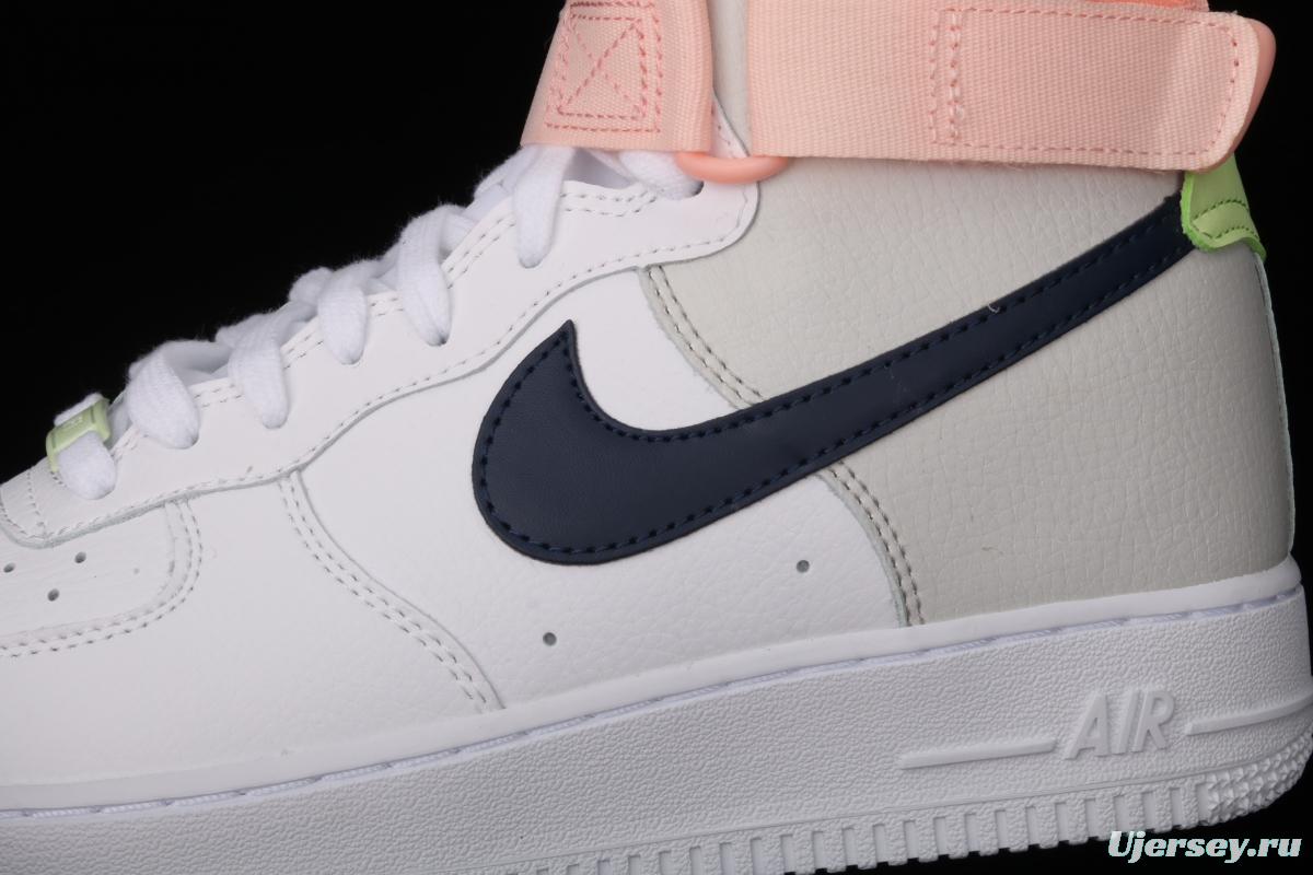 NIKE Air Force 1 Mid Dream Paris Zhongbang Leisure Board shoes 334031-117
