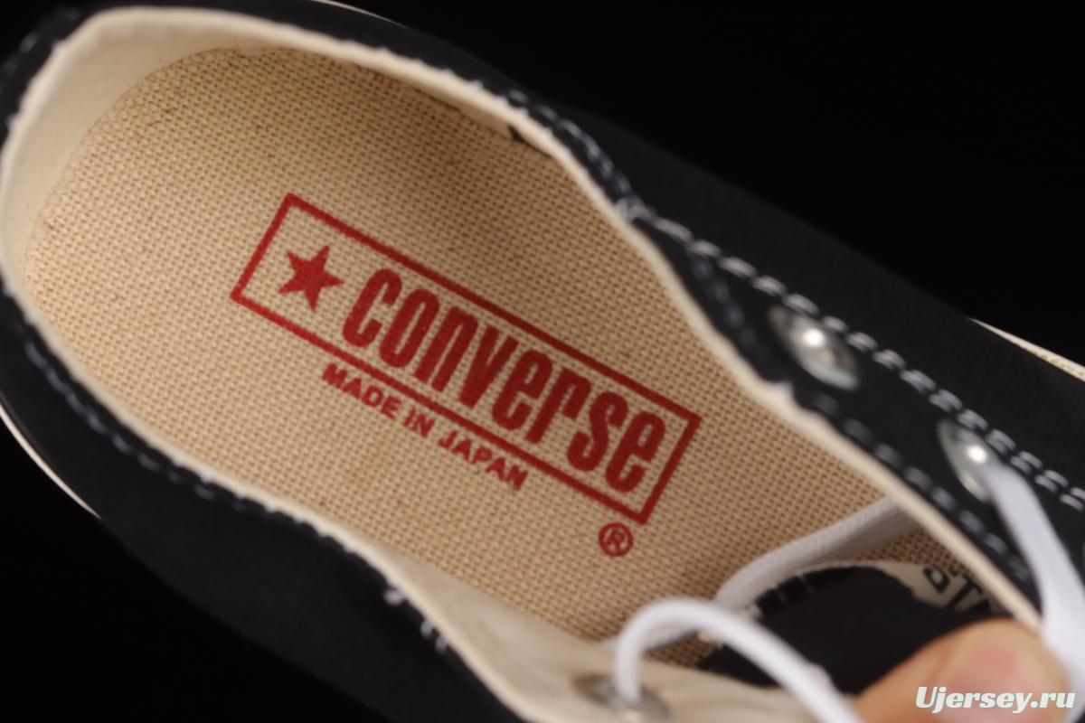 Converse All Star J 1980s Converse high-end branch line Japanese-made classic low-top sneakers